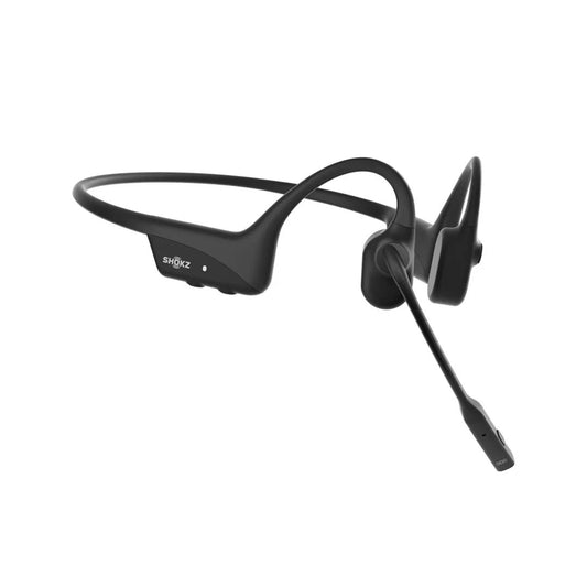 SHOKZ OpenComm2 – Knochenleitender Bluetooth-Kopfhörer mit Mikrofon | 16h Spr