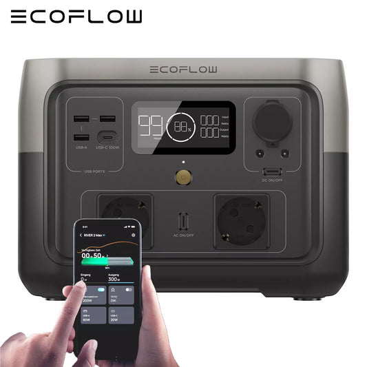 EcoFlow River 2 Max – Neu (Sonstiges) – Kratzer auf dem Deckel – Guter Zustand