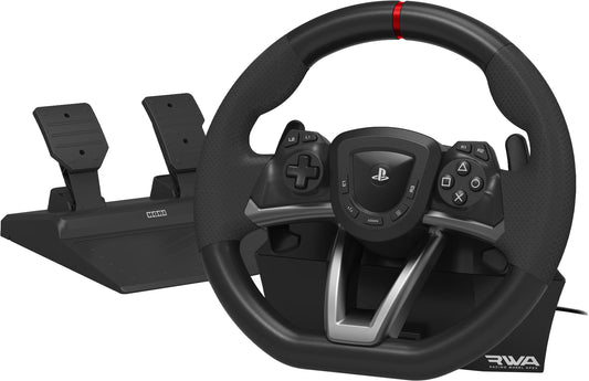 HORI Racing Wheel Apex – Gaming-Lenkrad mit Pedalen – PS5, PS4, PC