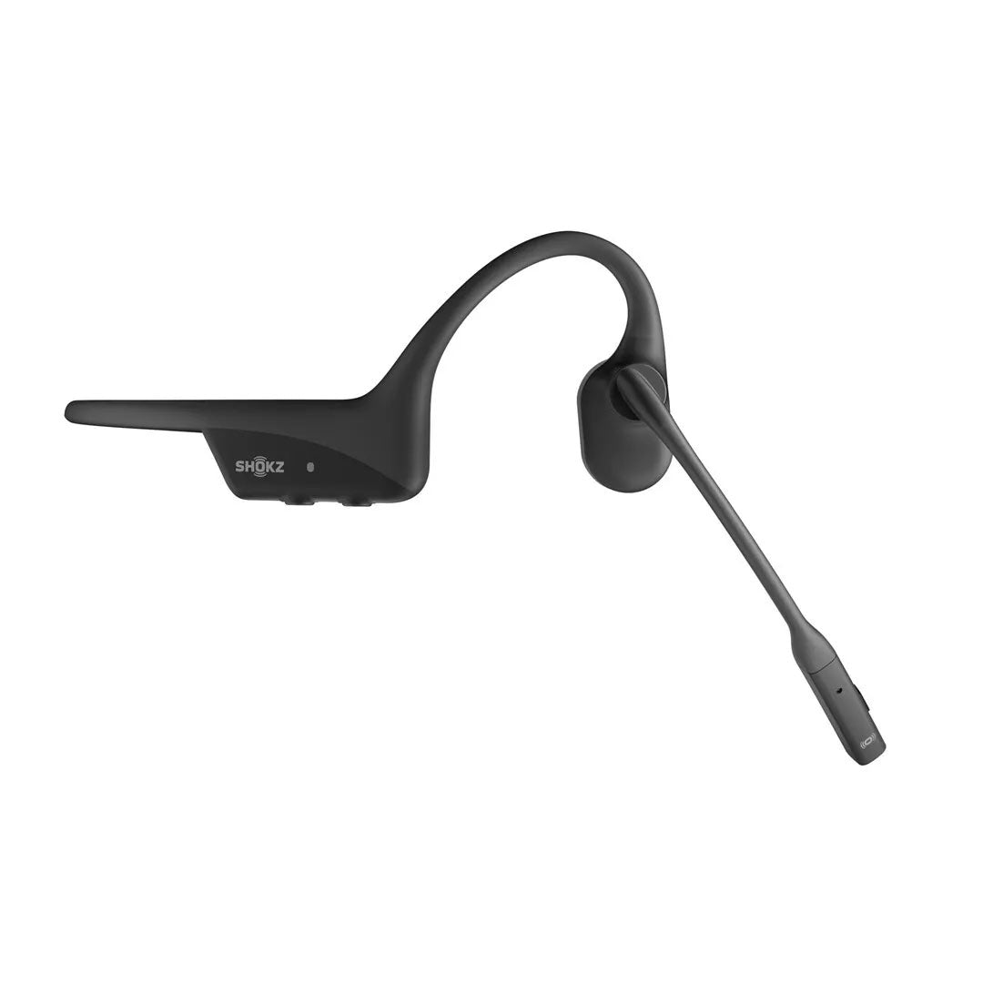 SHOKZ OpenComm2 – Knochenleitender Bluetooth-Kopfhörer mit Mikrofon | 16h Spr