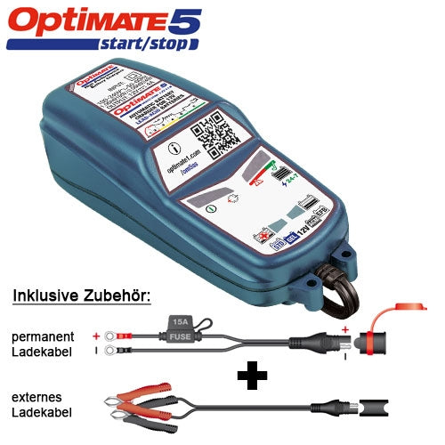OptiMate 5 Start/Stop TM-220 – Batterieladegerät 12 V 4A